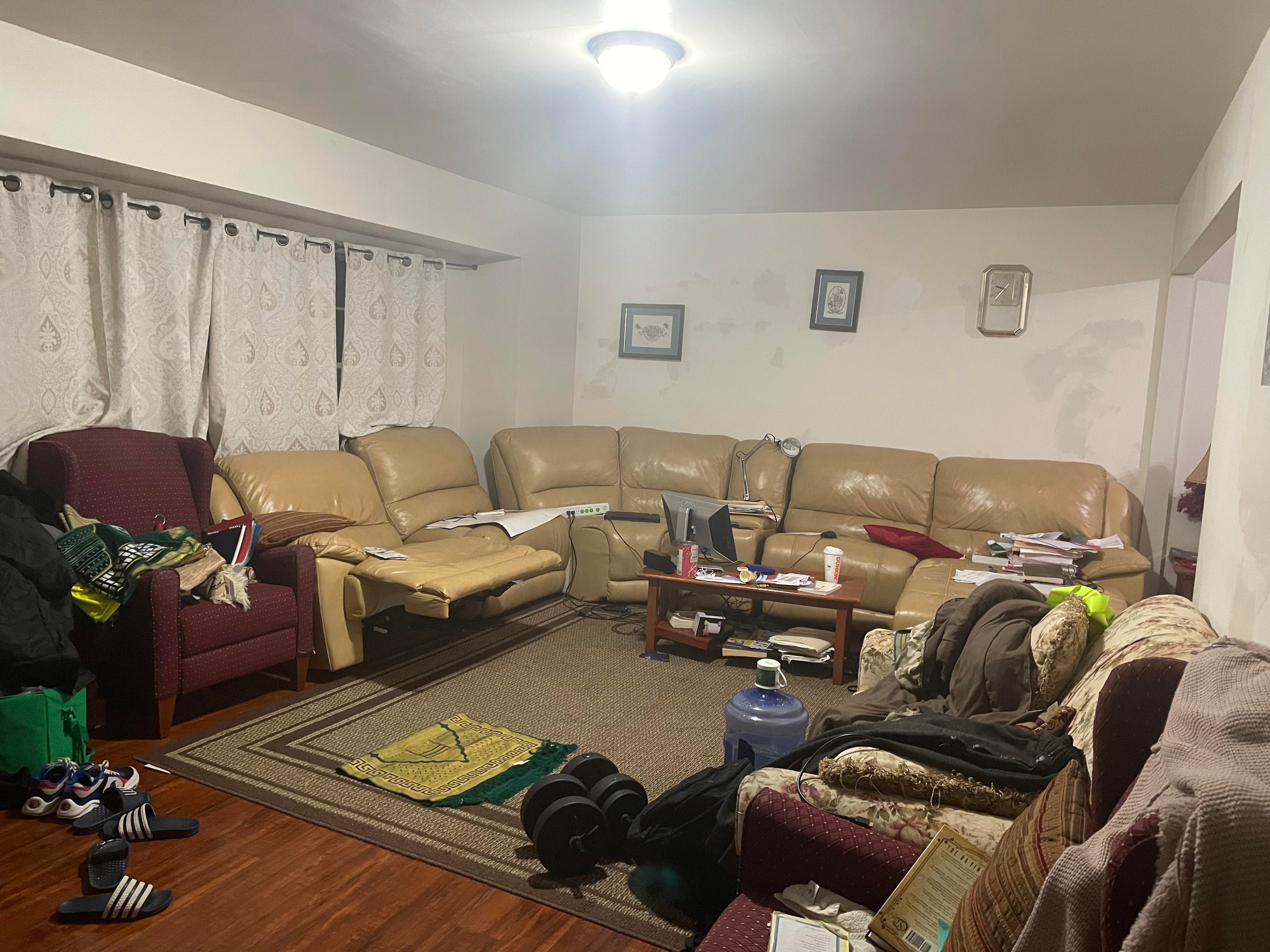 Original yard before AI landscape planning